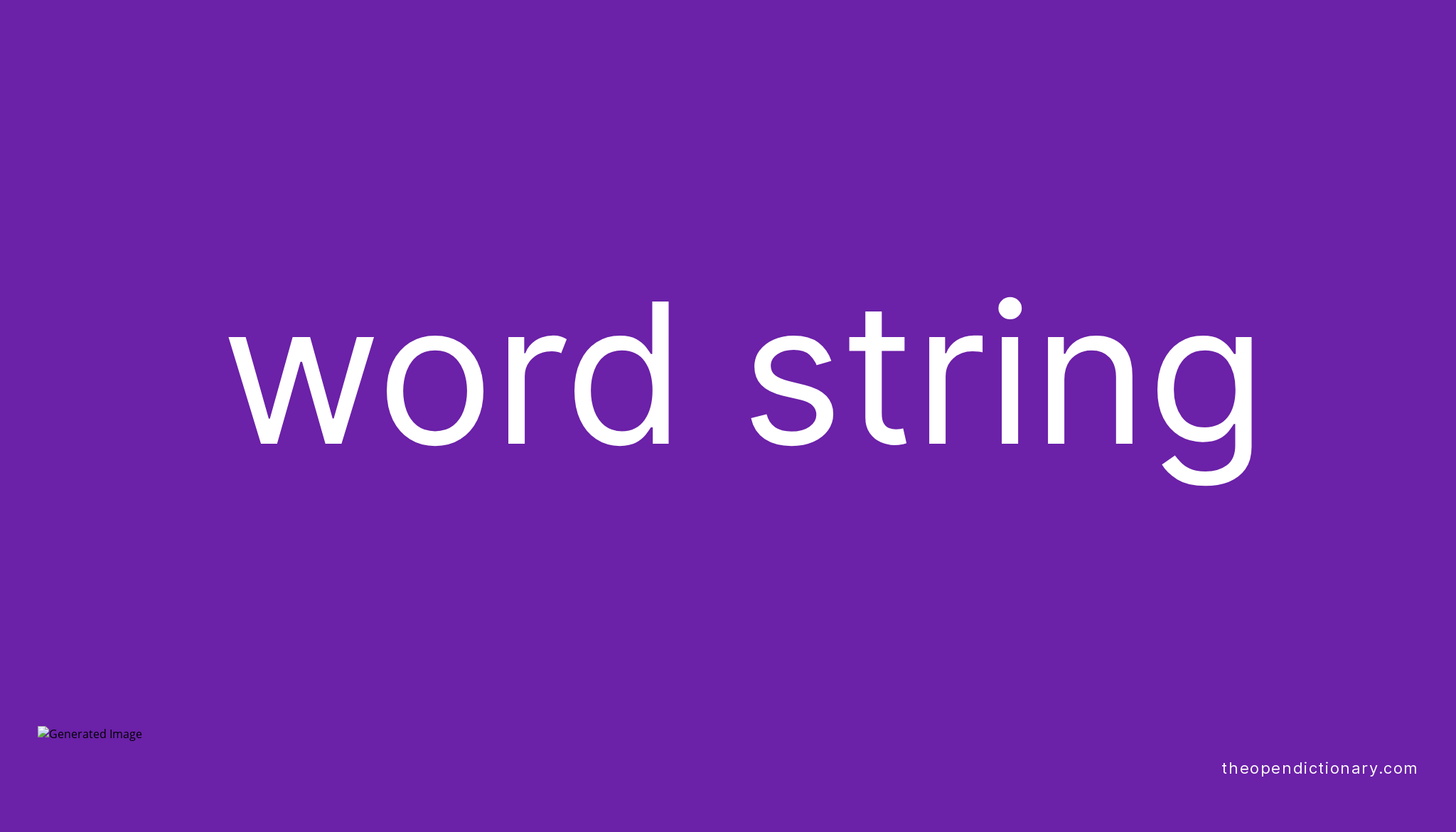 word-string-meaning-of-word-string-definition-of-word-string-example-of-word-string